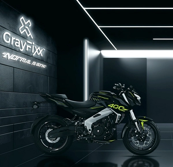 Off Black Edition Full Body Sticker for Pulsar NS400Z | Made in Premium Gloss Vinyl with FPF (Fade Protection Film), Waterproof, Precut Sticker, Pack of 1